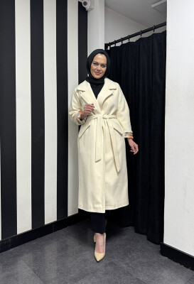 Bey's Design Kaşe Kaban EKRU - 1