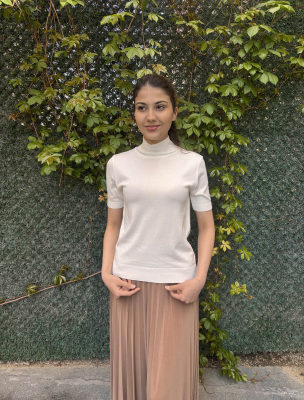 Bey's Kısa Triko İçlik EKRU - 4