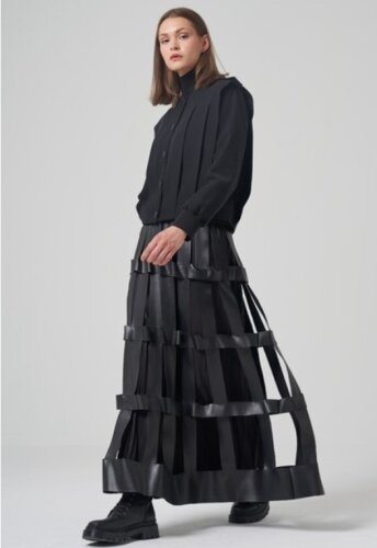 Ceremony Anjelik Apoletli Kısa Ceket SİYAH - 2