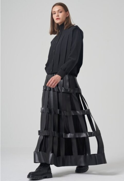 Ceremony Anjelik Apoletli Kısa Ceket SİYAH - 2