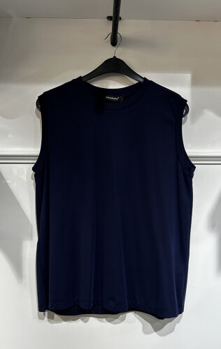 Ceremony Bambu Kısa Kolsuz Tunik LACİVERT - 2