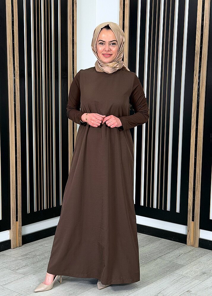 Ceremony Kolları Bambu Detaylı Zegna Elbise KAHVE