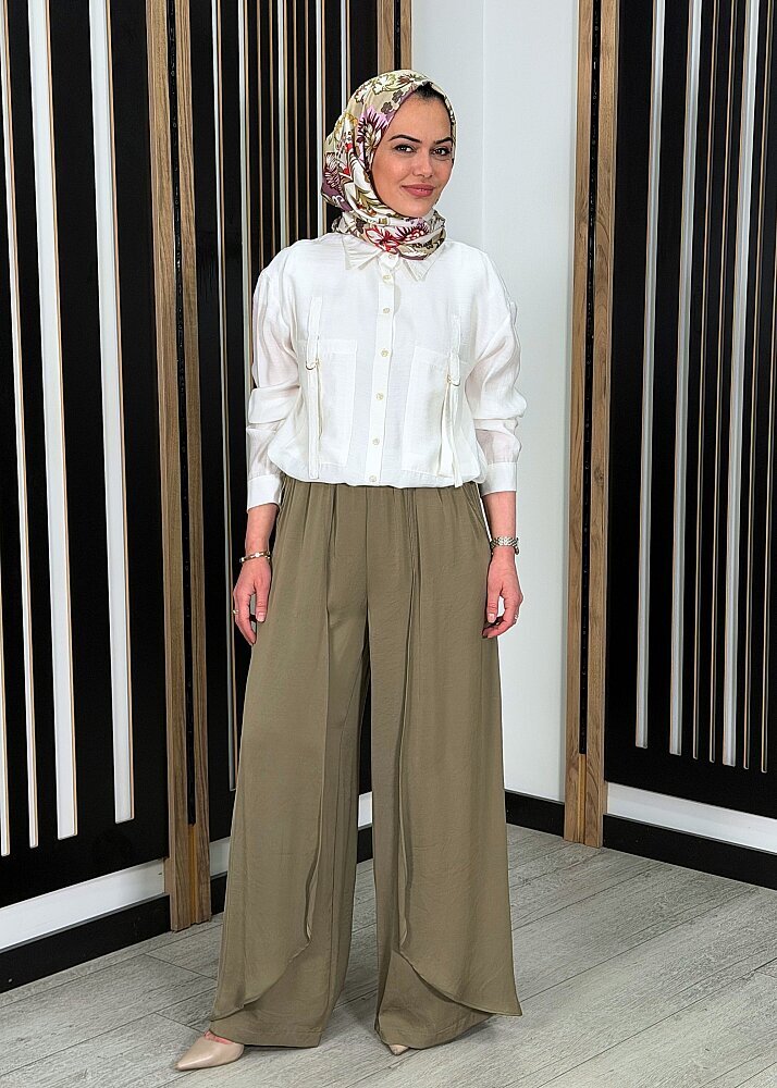 Ceremony Önleri Allerli Sapphire Pantolon Küf