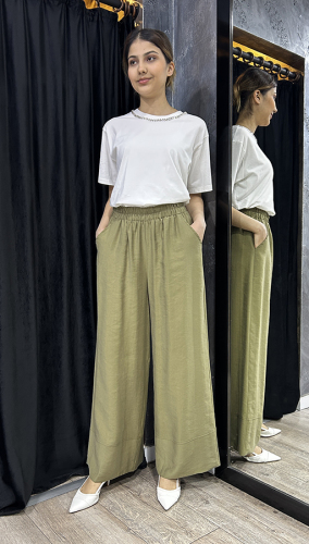 Ceremony Paçası Double Dikiş Pasion Pantolon HAKİ - CEREMONY