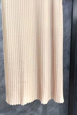 Ceremony Samar Dik Plise Etek Nude - 3