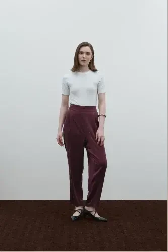 Clande Cupra Pantolon BORDO - 2