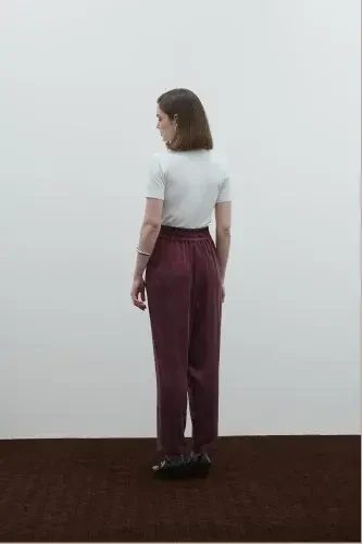 Clande Cupra Pantolon BORDO - 5