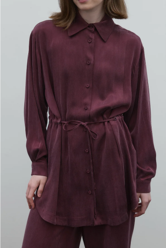 Clande Cupra Gömlek BORDO - 4