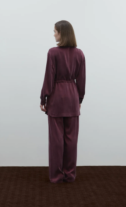 Clande Cupra Gömlek BORDO - 5