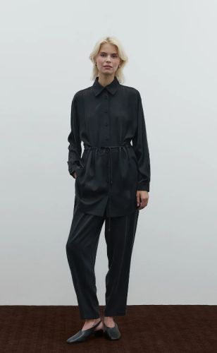 Clande Cupra Gömlek SİYAH - 2