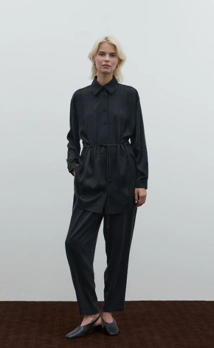 Clande Cupra Gömlek SİYAH - 2