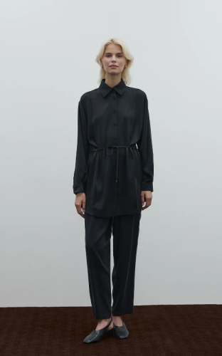 Clande Cupra Gömlek SİYAH - 3