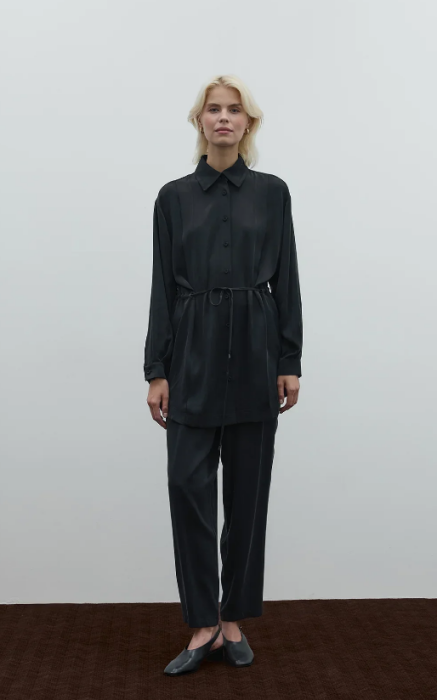 Clande Cupra Gömlek SİYAH - 3