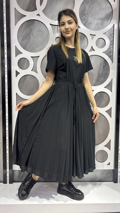 Cloche Anna Pantolon SİYAH - 2