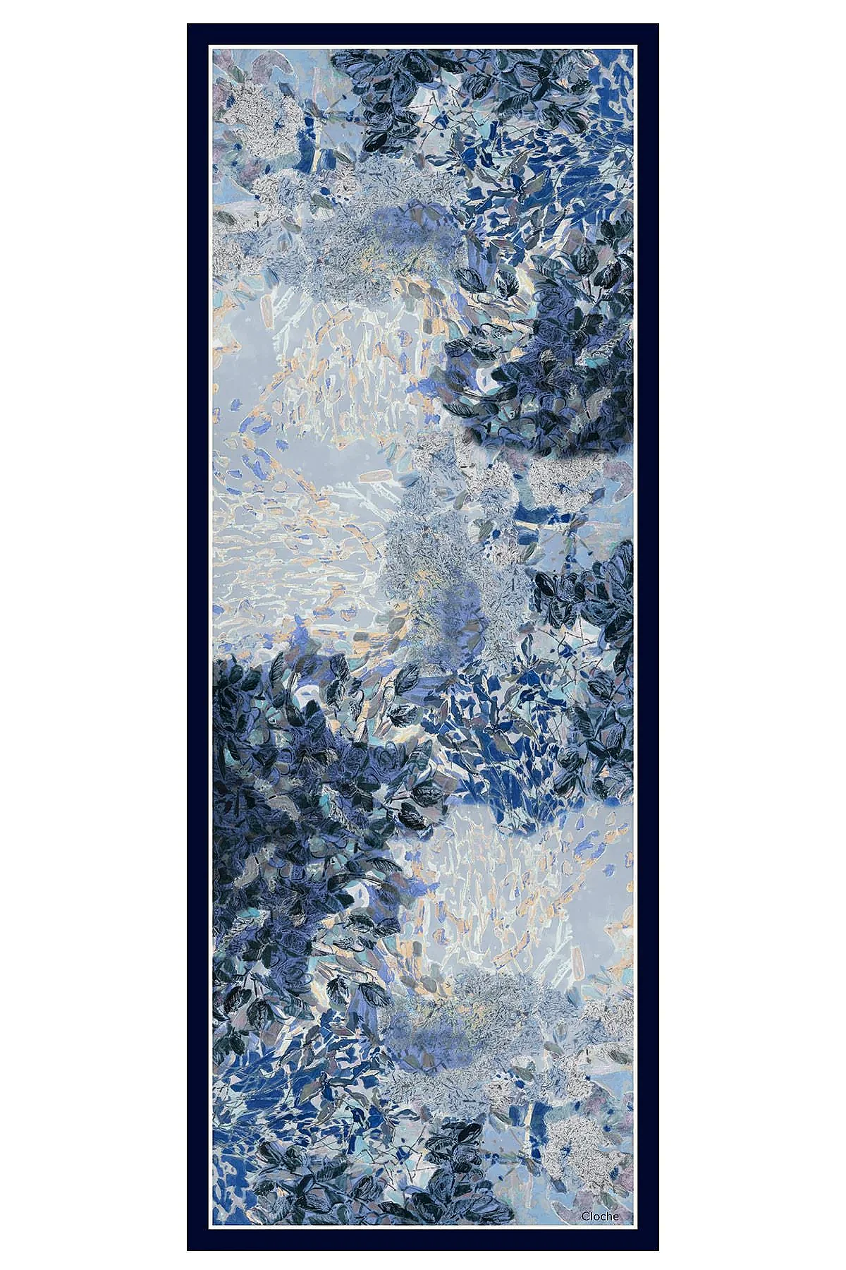 Cloche Aura Şal LACİVERT - 1