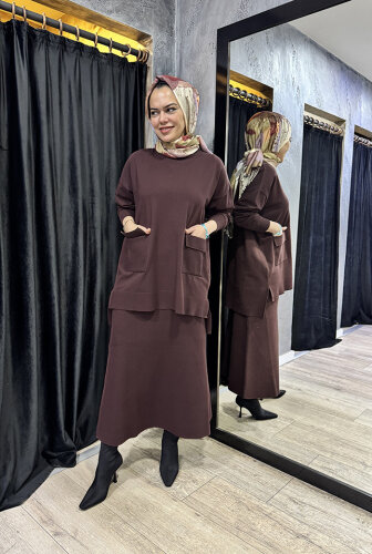 Cloche Cepli Triko Tunik BORDO - 3