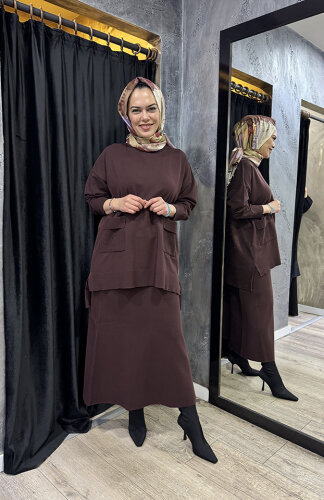 Cloche Cepli Triko Tunik BORDO - 5