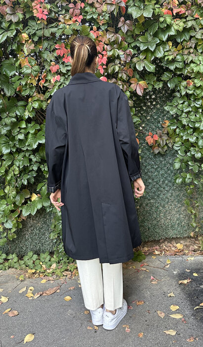 Cloche Extra Uzun Parka LACİVERT - 4