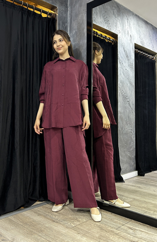 Cloche Hera Pantolon BORDO 