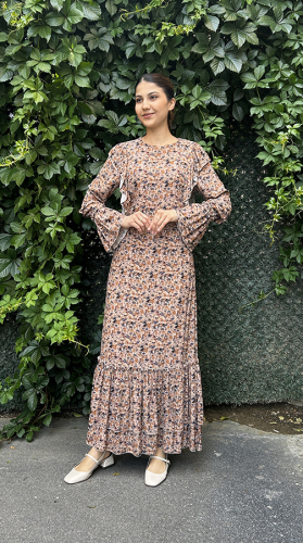 Cloche Karma Desenli Elbise KARMA - 2