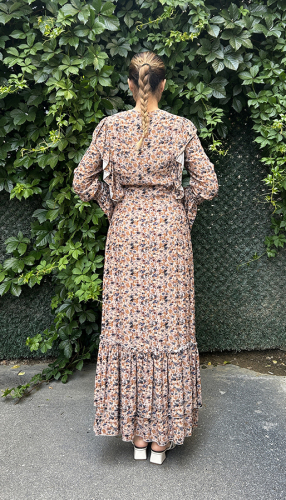 Cloche Karma Desenli Elbise KARMA - 4