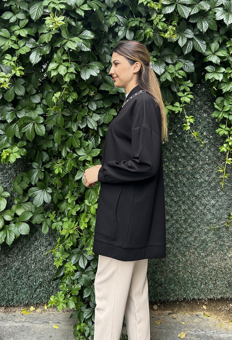 Cloche Luna Ceket SİYAH - 3