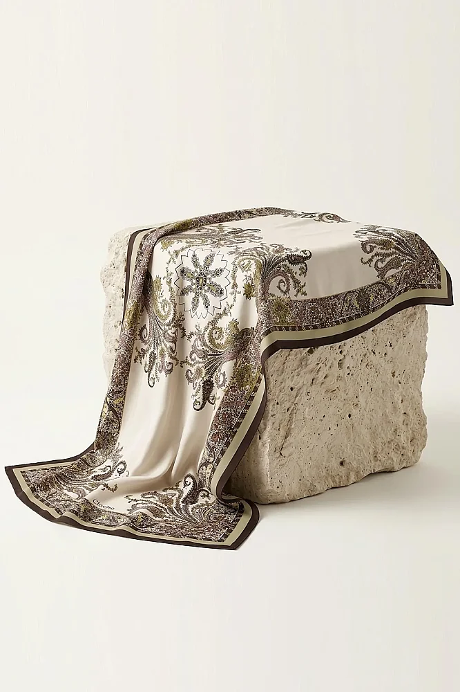Cloche Maren Şal KAHVERENGİ - 2