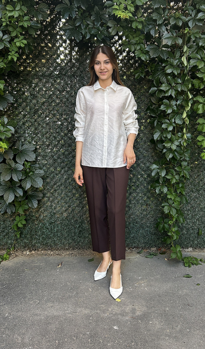 Cloche Nova Pantolon KAHVERENGİ - 1