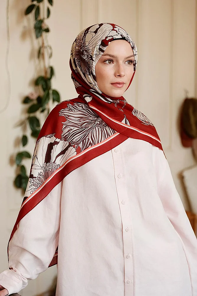Cloche Nova Şal BORDO
