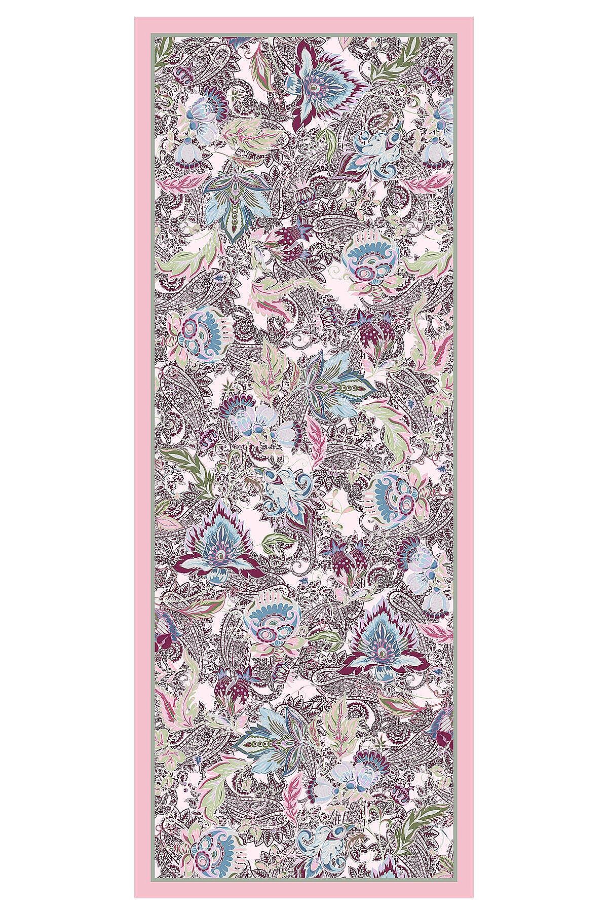 Cloche Sieana Şal PEMBE - 1