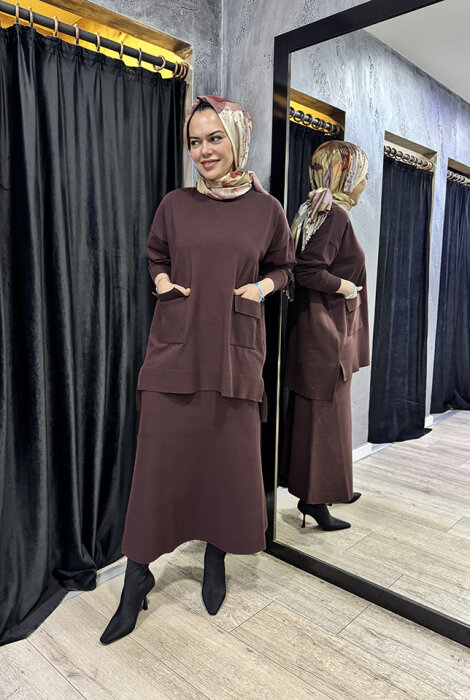 Cloche Triko Etek BORDO - 3