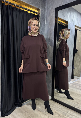 Cloche Triko Etek BORDO - 4