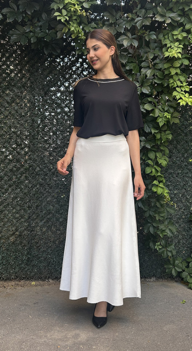 Cloche Triko Etek EKRU - 2