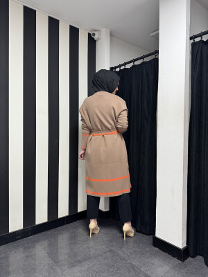 Cloche Triko Hırka KAHVE - 2