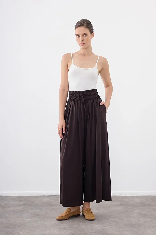 Cloche Tril Bol Pantolon KAHVE