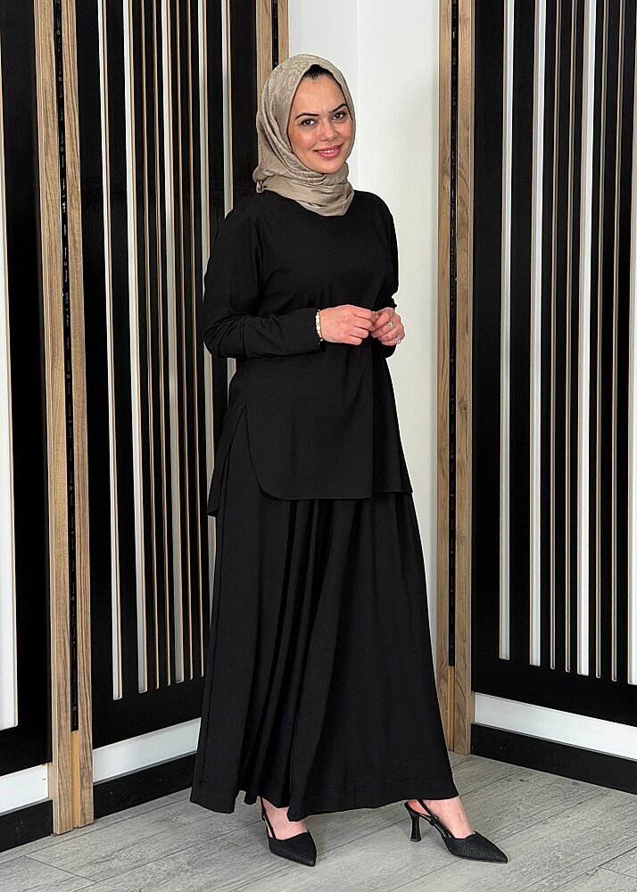 Cloche Tril Bol Pantolon SİYAH - 2