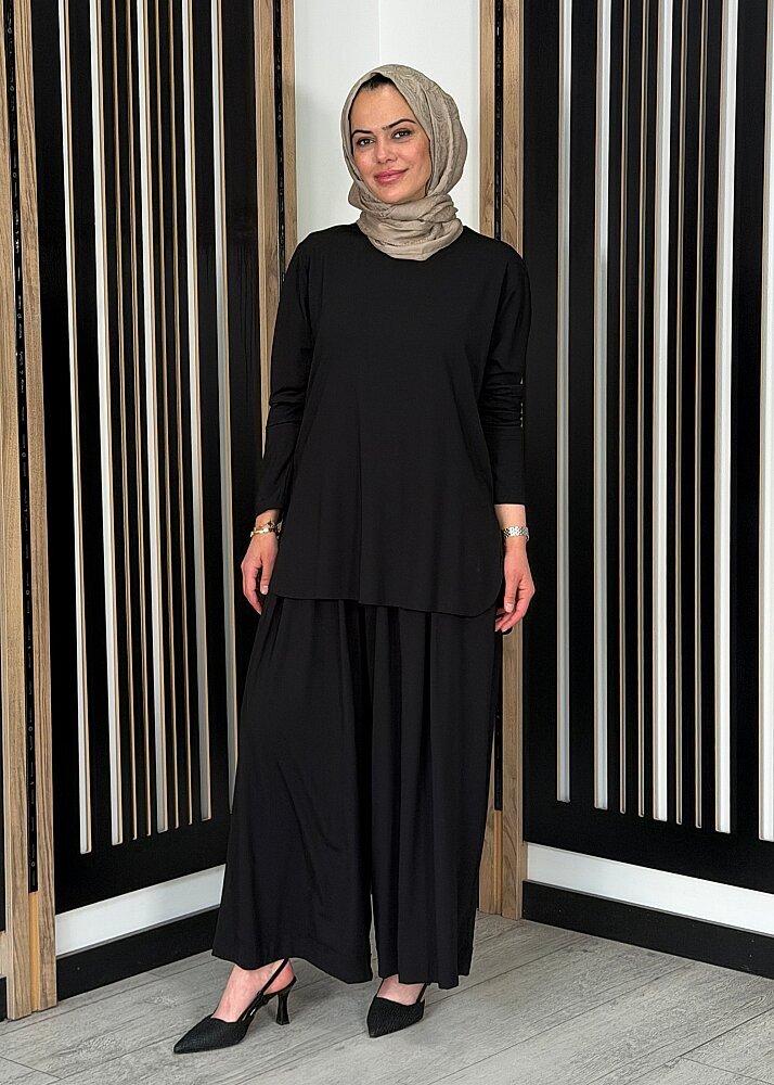 Cloche Tril Bol Pantolon SİYAH