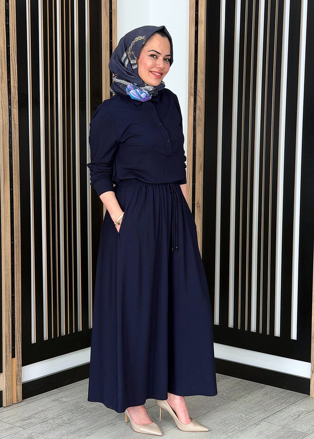 Cloche Tril Etek LACİVERT - 1