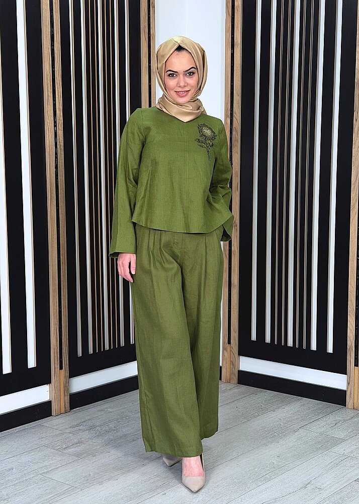 ExQuise Alara Pantolon HAKİ