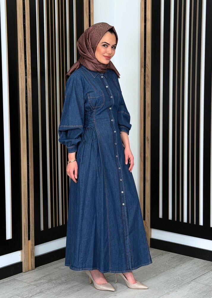 ExQuise Arnaude Elbise MAVİ - 2