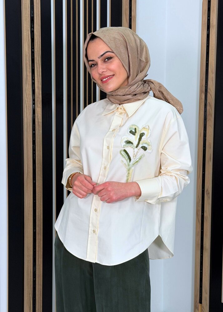 ExQuise Beals Gömlek KREM