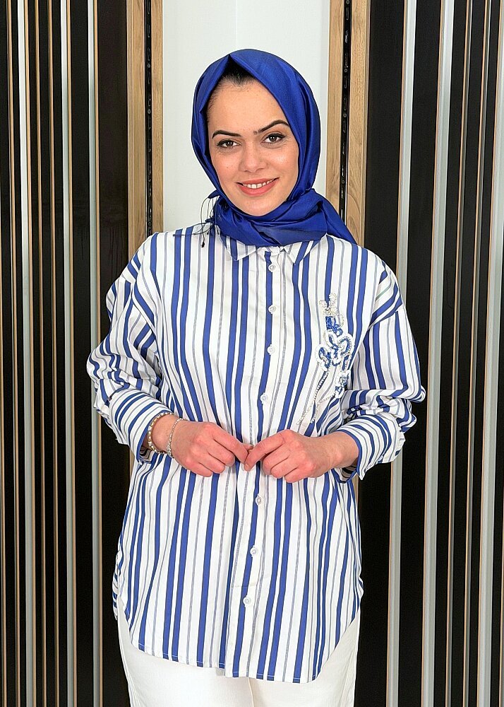 ExQuise Beau Gömlek SAKS-KEMİK