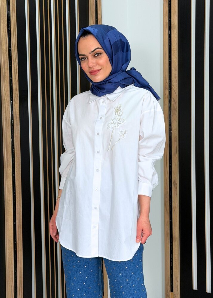 ExQuise Bernetta Gömlek BEYAZ - 2