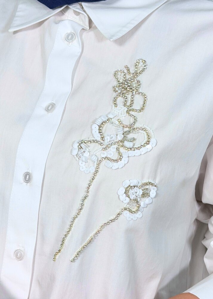 ExQuise Bernetta Gömlek BEYAZ - 4