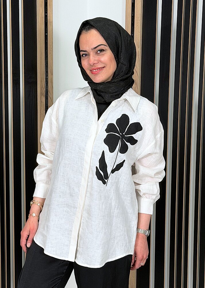 ExQuise Canon Gömlek BEYAZ