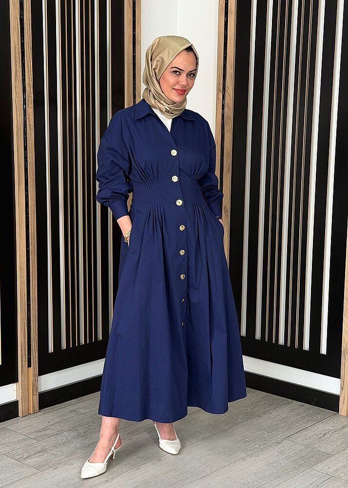 ExQuise Delray Elbise LACİVERT - 4