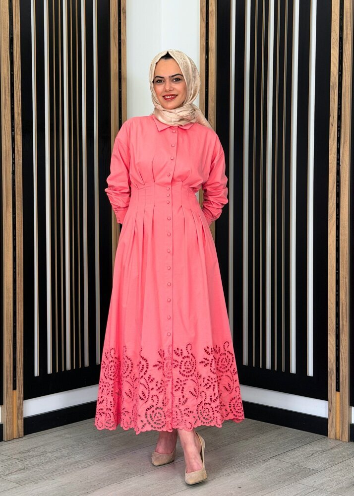 ExQuise Faun Elbise PEMBE