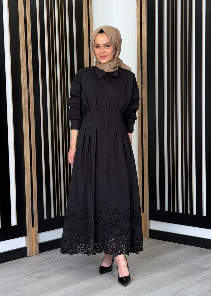 ExQuise Faun Elbise SİYAH