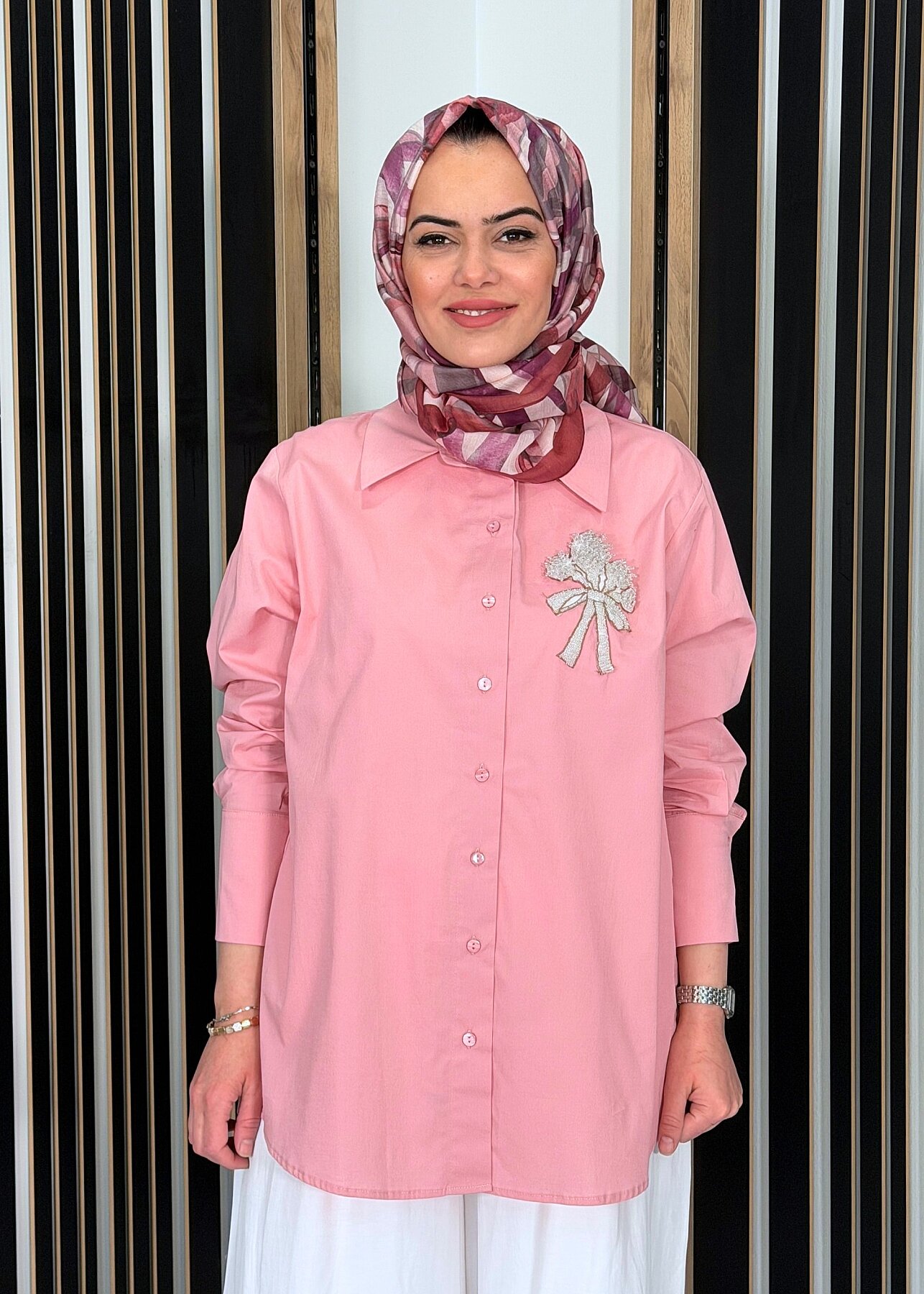 ExQuise Fauve Gömlek PEMBE - 1