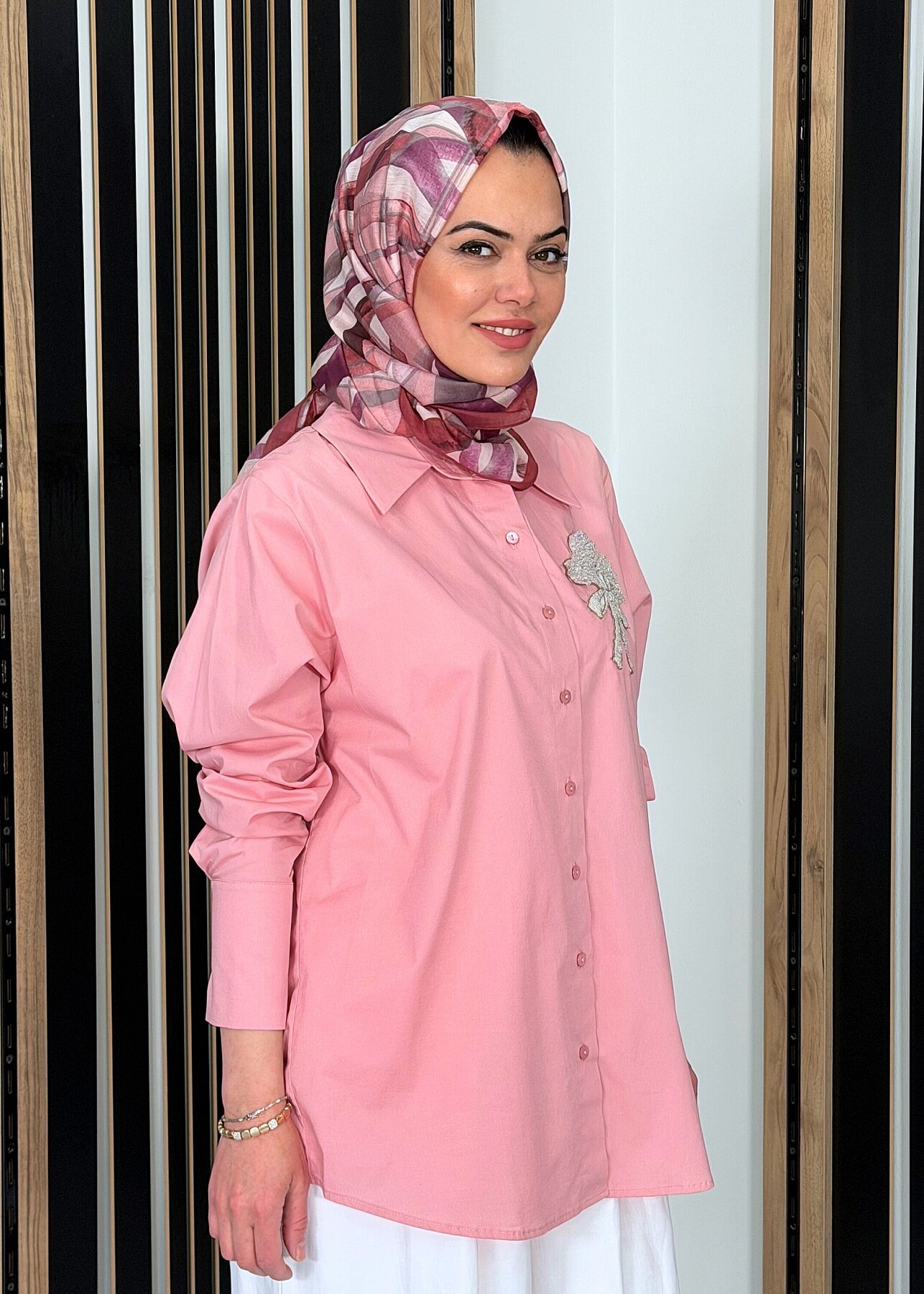 ExQuise Fauve Gömlek PEMBE - 3